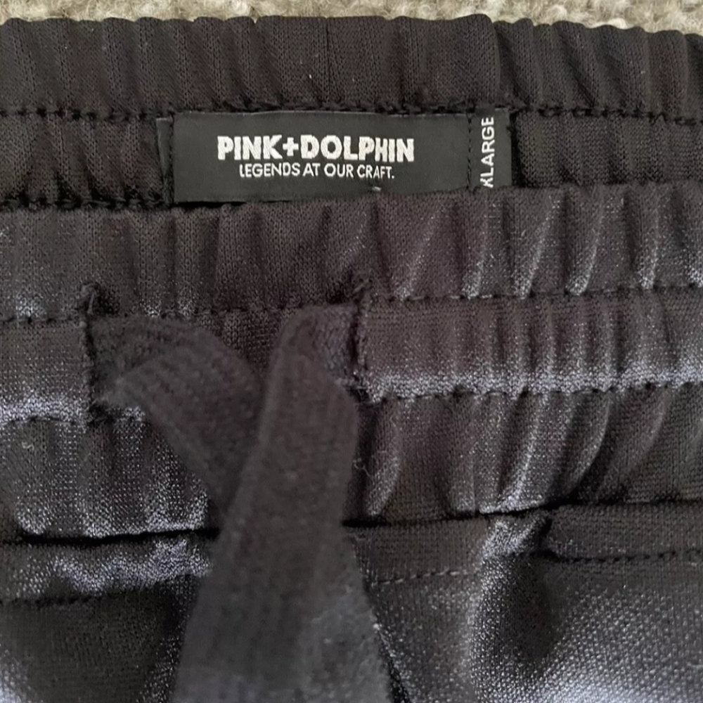 Pink Dolphin Black Blue Rare Pants Men's size XL - Picture 7 of 15